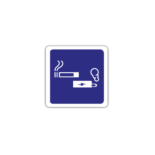 Stickers icoon rookzone
