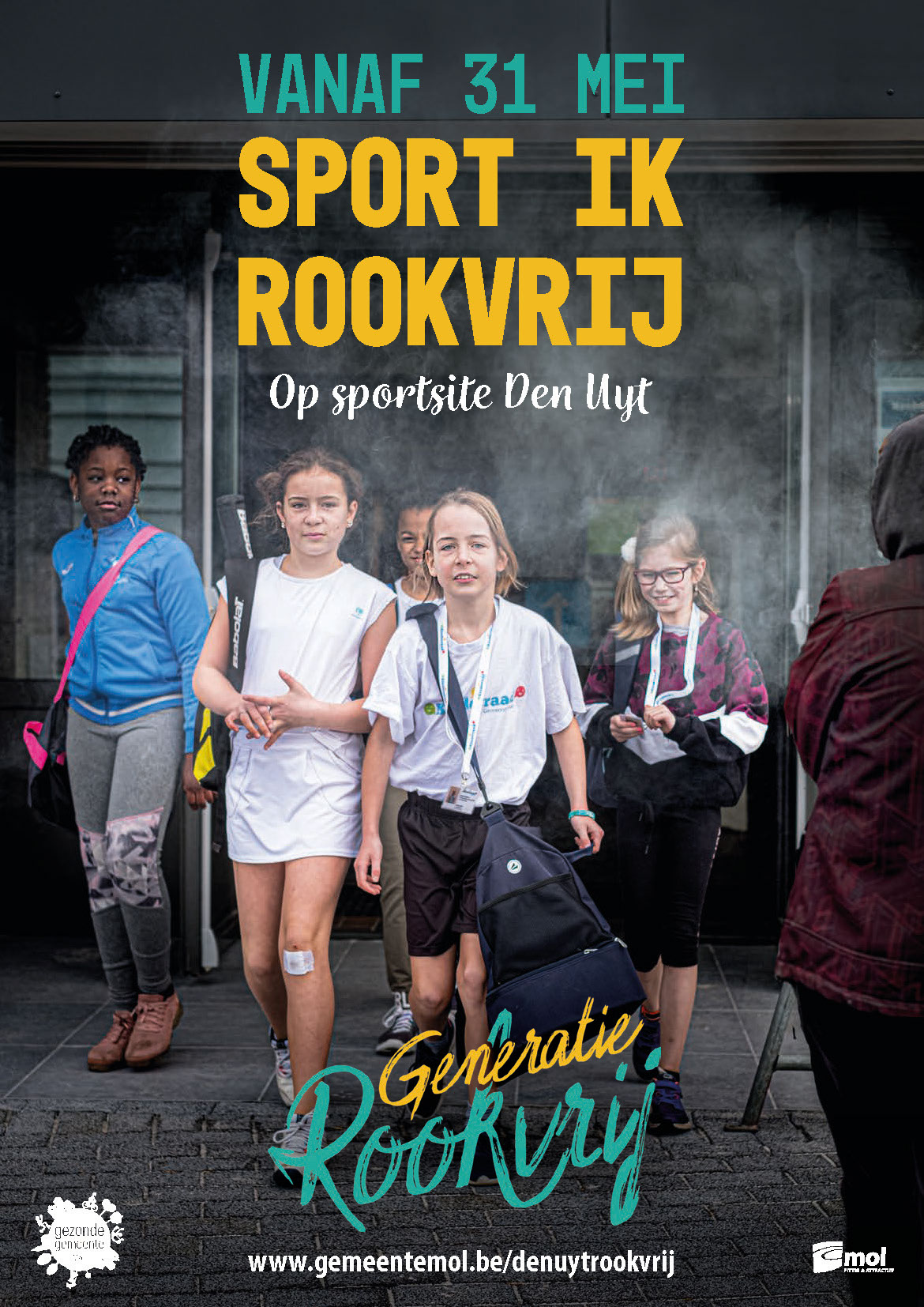 Gemeente Mol kiest resoluut voor Generatie Rookvrij