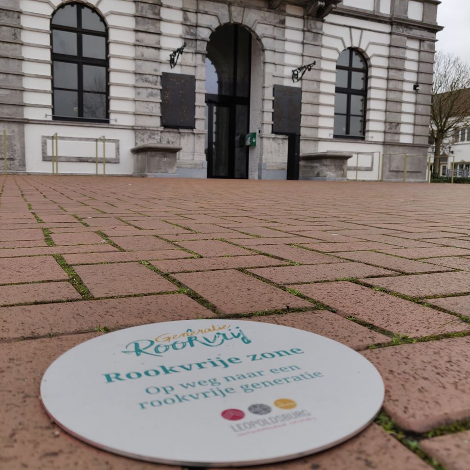 Kinderen in Leopoldsburg roepen op om niet meer te roken